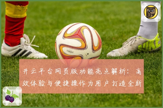 开云平台网页版功能亮点解析：高效体验与便捷操作为用户打造全新升级